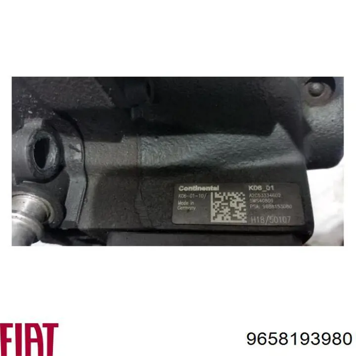 Bomba de alta presión de combustible Continental/Siemens 5WS40809Z precio, desde 230,87 EUR
