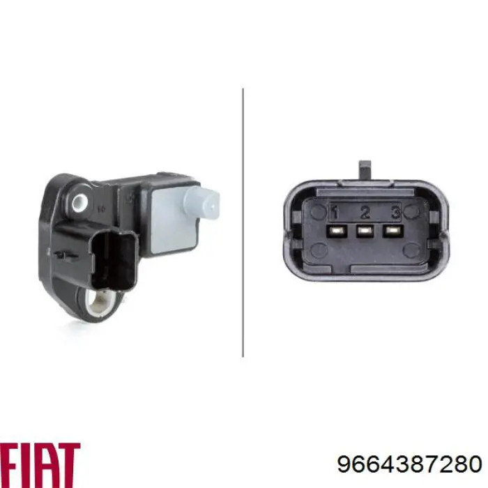 Sensor de posición del cigüeñal Ford Fiesta JH, JD