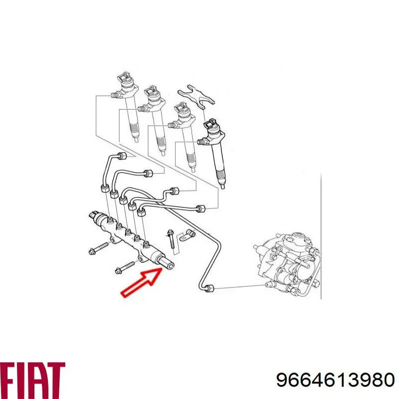 Regulador de presión de combustible Fiat/Alfa/Lancia 9664613980 precio, desde 39,73 EUR