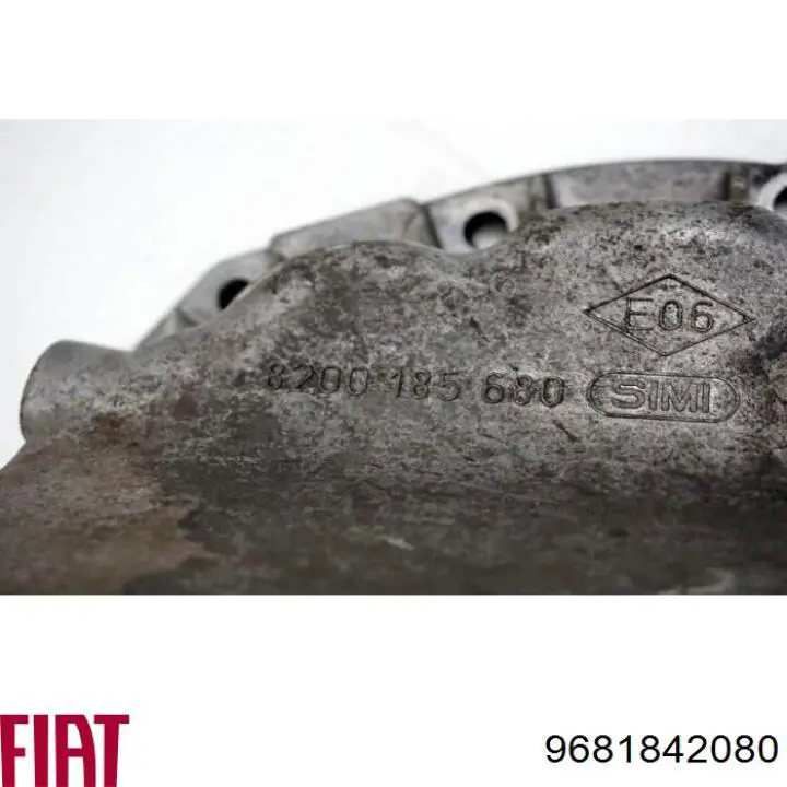 Cárter de aceite del motor 9681842080 Fiat/Alfa/Lancia