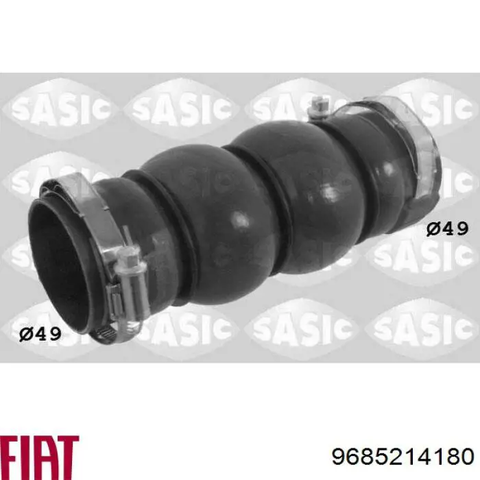 9685214180 Fiat/Alfa/Lancia tubo flexible de aire de sobrealimentación