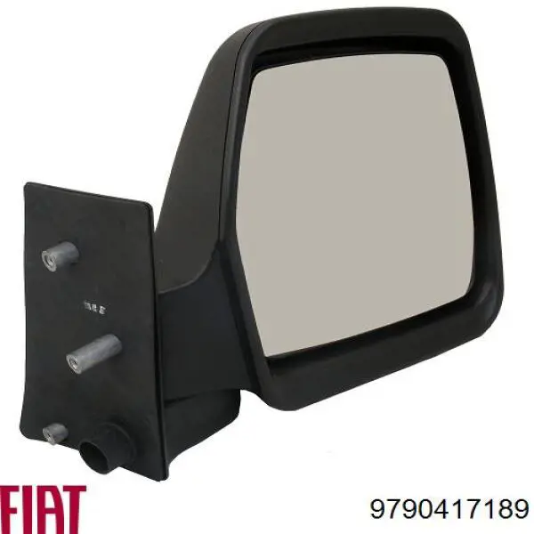 Espejo de retrovisor derecho 9790417189 Fiat/Alfa/Lancia