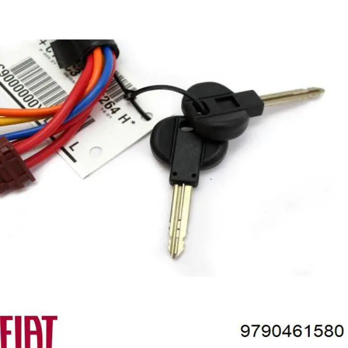 Juego de cerradura de puerta con interruptor de encendido y llaves para Fiat Scudo (220P)