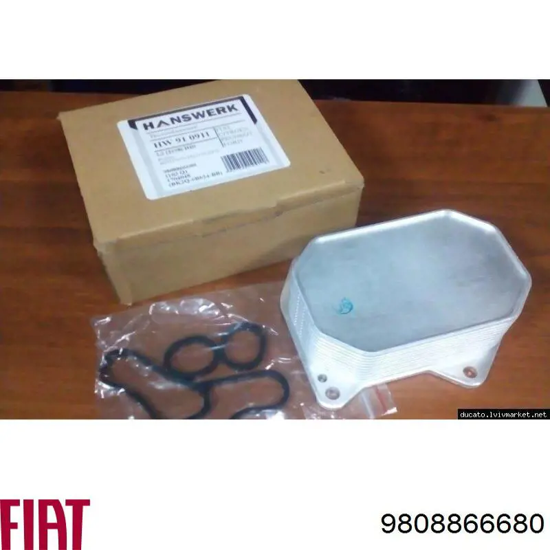 9808866680 Fiat/Alfa/Lancia caja, filtro de aceite