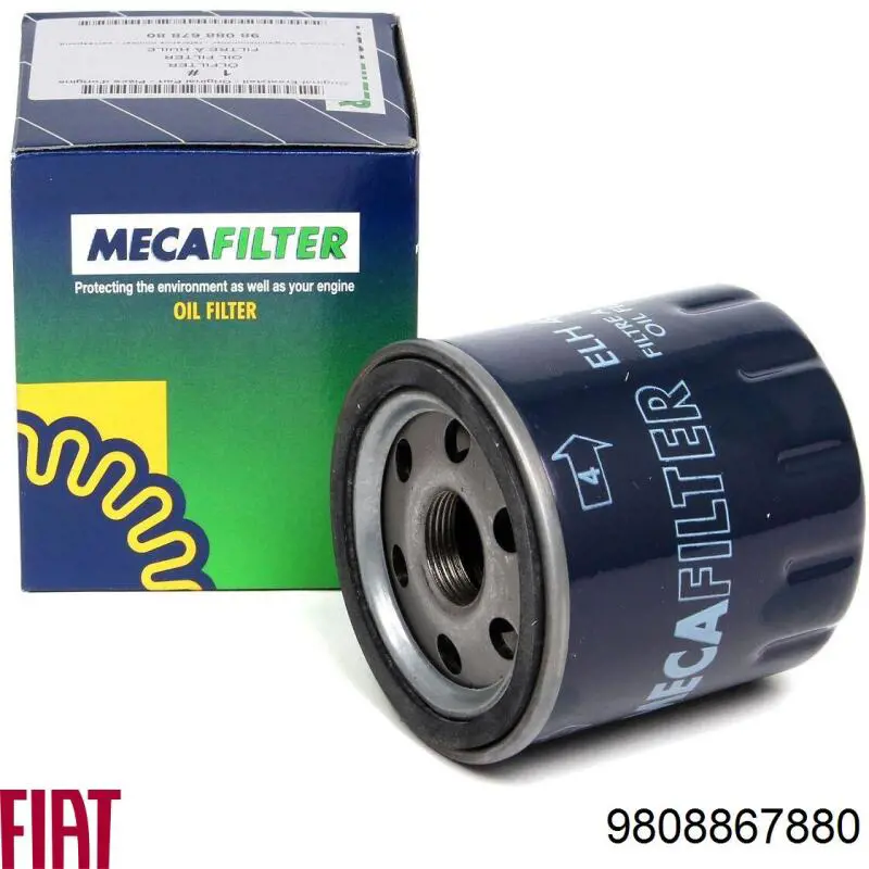 9808867880 Fiat/Alfa/Lancia Filtro aceite