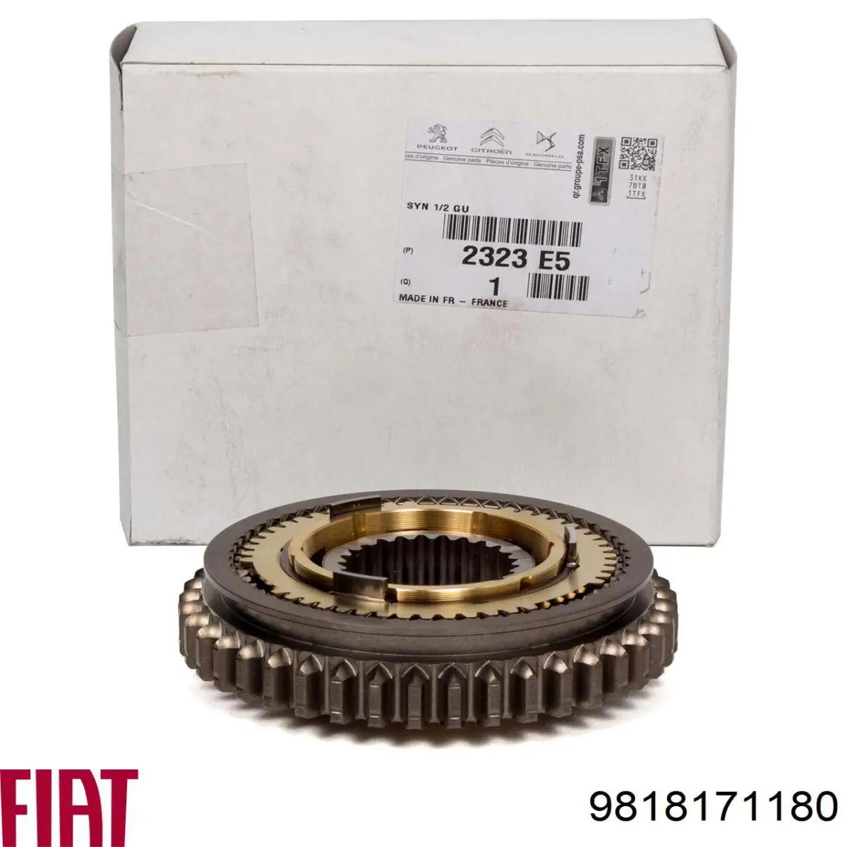 Comprar 9818171180 Fiat/Alfa/Lancia Tapa trasera de la caja de cambios