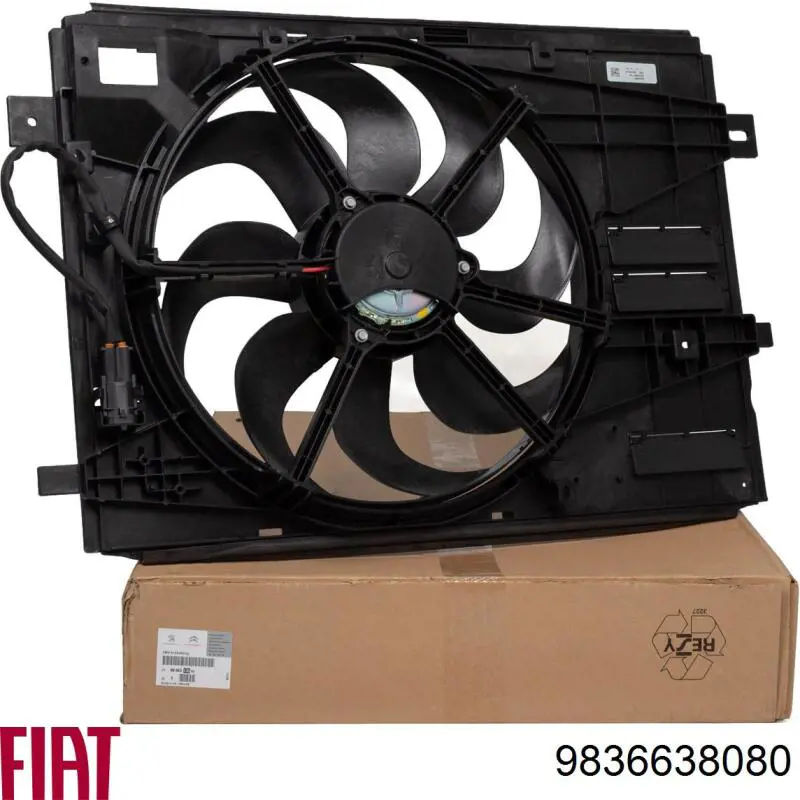 Ventilador de radiador 9806313580 Opel