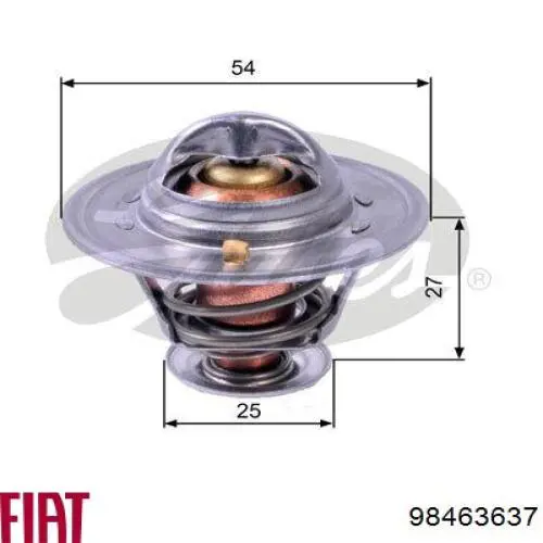 98463637 Fiat/Alfa/Lancia Termostato de agua