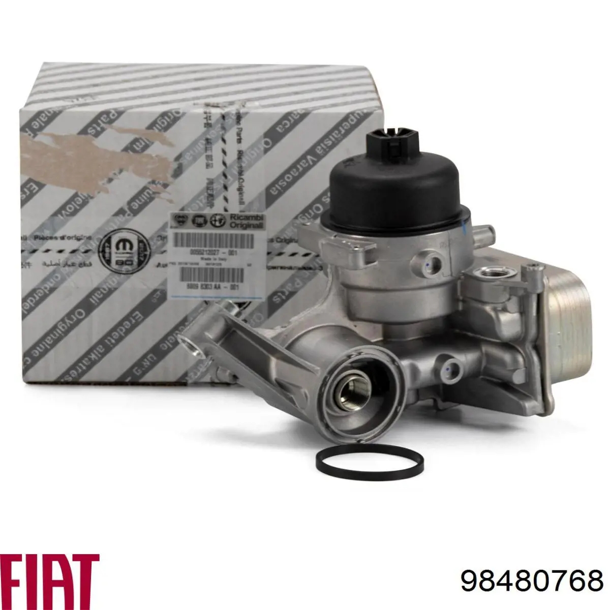 Comprar 98480768 Fiat/Alfa/Lancia Radiador de aceite debajo del filtro