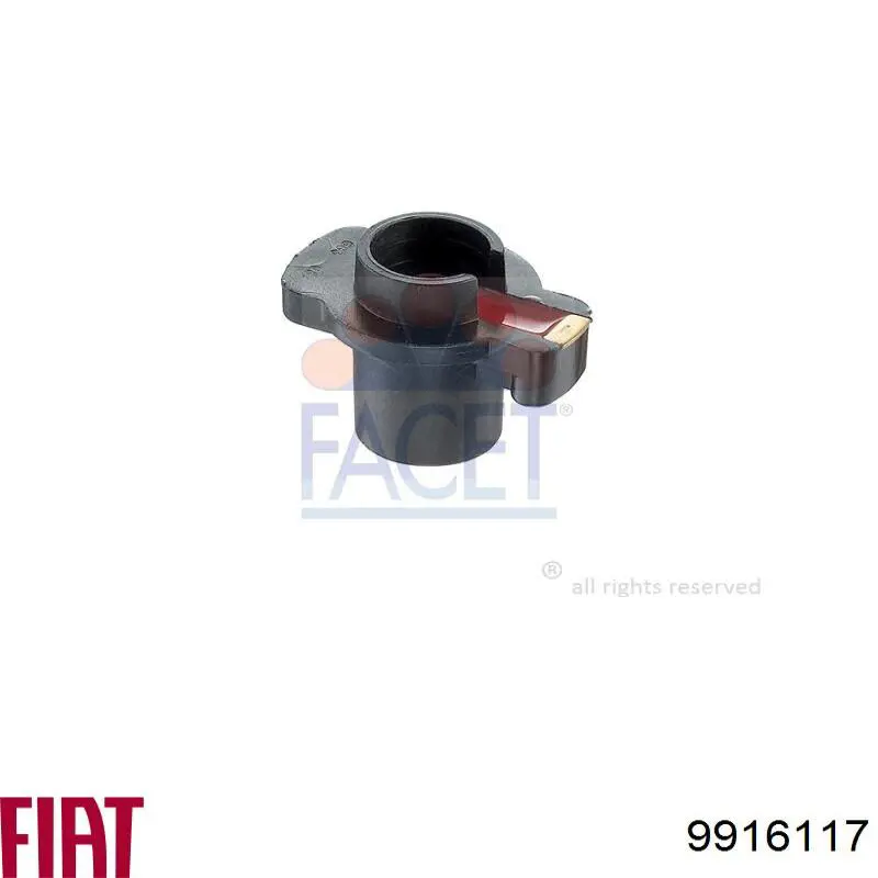 9916117 Fiat/Alfa/Lancia rotor del distribuidor de encendido