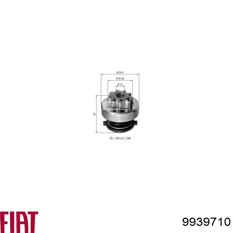 Bendix, motor de arranque Fiat Ducato 1 290