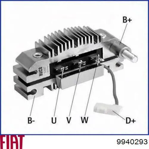 Comprar 9940293 Fiat/Alfa/Lancia Puente de diodos, alternador
