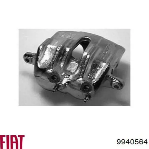 95623222 Peugeot/Citroen pinza de freno delantera derecha