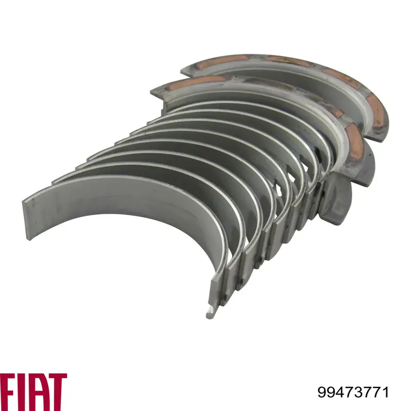 Juego de cojinetes de cigüeñal, estándar, STD 99473771 Fiat/Alfa/Lancia
