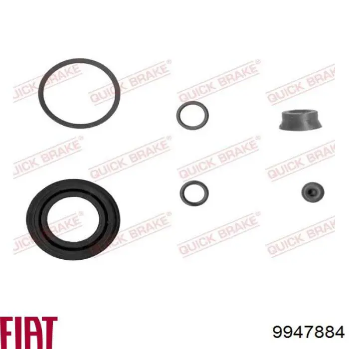 Pinza de freno trasera izquierda Fiat/Alfa/Lancia 9947884 precio, desde 64,16 EUR
