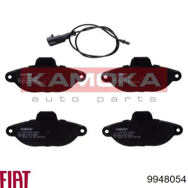 9948054 Fiat/Alfa/Lancia pastillas de freno delanteras