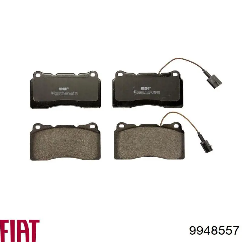 Comprar 9948557 Fiat/Alfa/Lancia Pastillas delanteras de freno