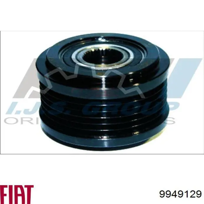 Polea alternador 9949129 Fiat/Alfa/Lancia