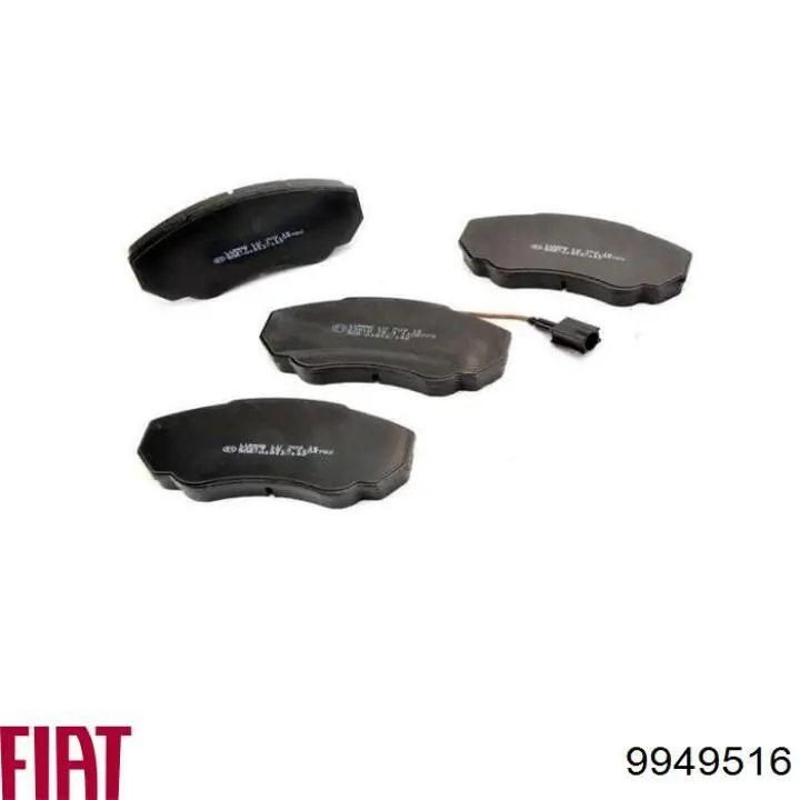 Pastillas de freno delanteras Fiat Ducato 2 230L