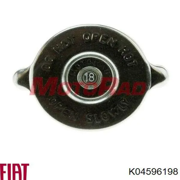 Tapa de radiador (tapón) Fiat/Alfa/Lancia K04596198 precio, desde 6,79 EUR