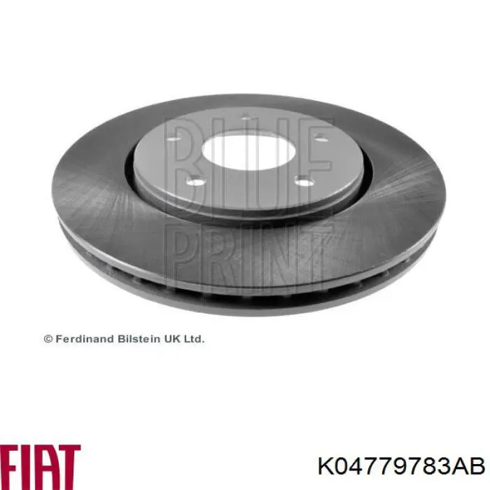 Comprar K04779783AB Fiat/Alfa/Lancia Freno de disco delantero