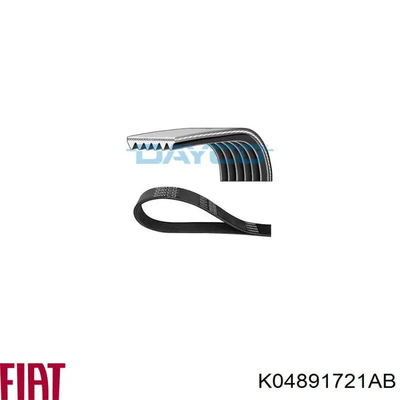 K04891721AB Fiat/Alfa/Lancia Correa poly v
