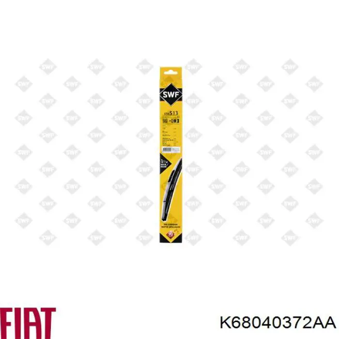 Comprar K68040372AA Fiat/Alfa/Lancia Limpiaparabrisas traseros