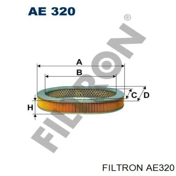 AE320 Filtron filtro de aire