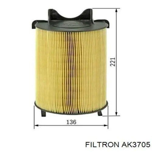 AK3705 Filtron filtro de aire
