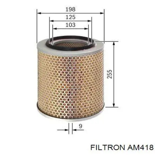 El filtro de aire Filtron AM418 precio, desde 29,40 EUR