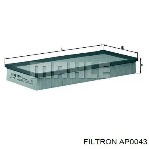 AP0043 Filtron filtro de aire