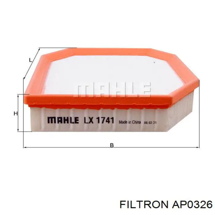 AP0326 Filtron filtro de aire