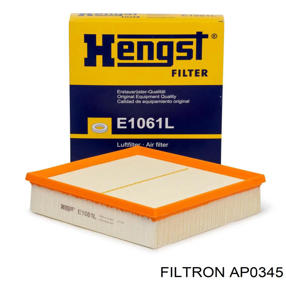 AP0345 Filtron Filtro de aire de motor