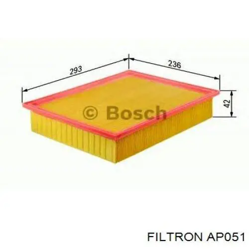 Comprar AP051 Filtron Filtro de aire