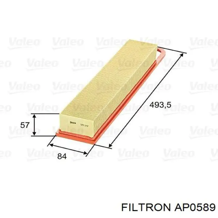 AP0589 Filtron filtro de aire