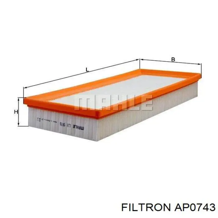 AP0743 Filtron filtro de aire