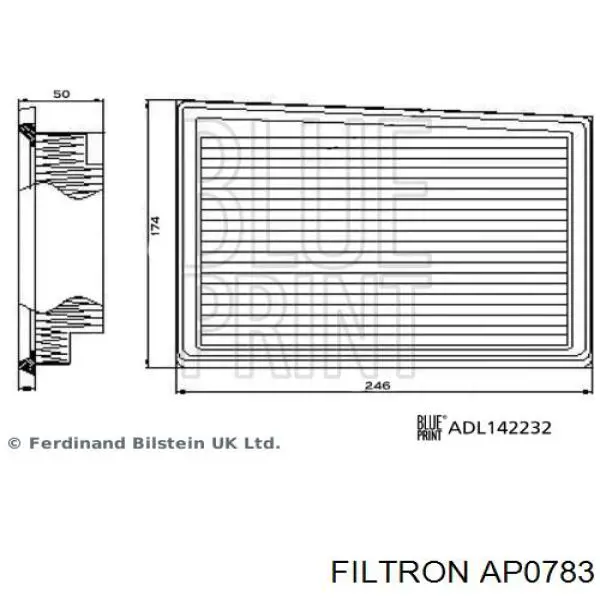 AP0783 Filtron filtro de aire