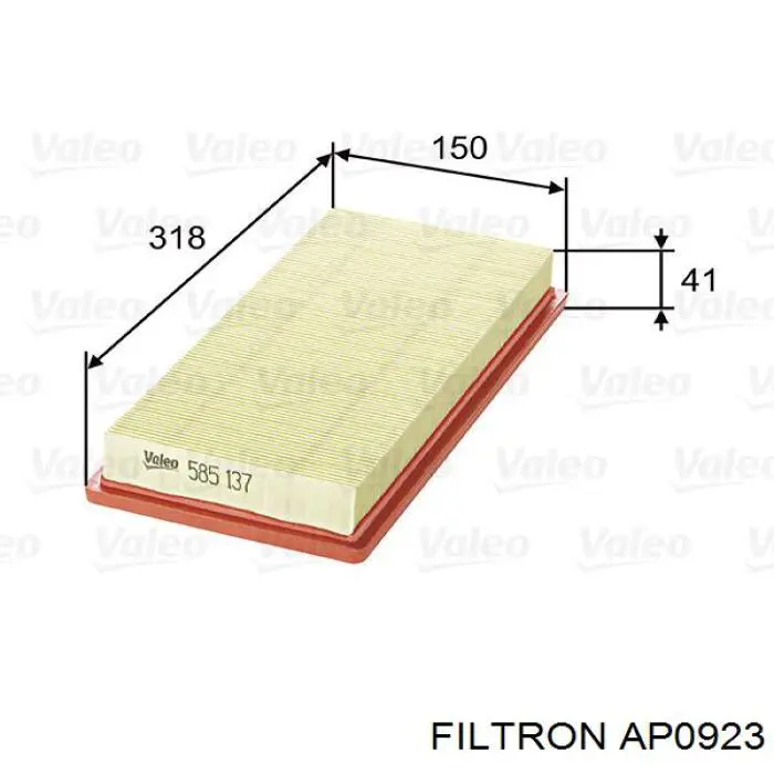 El filtro de aire Filtron AP0923 precio, desde 7,74 EUR