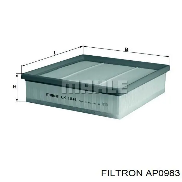 AP0983 Filtron filtro de aire