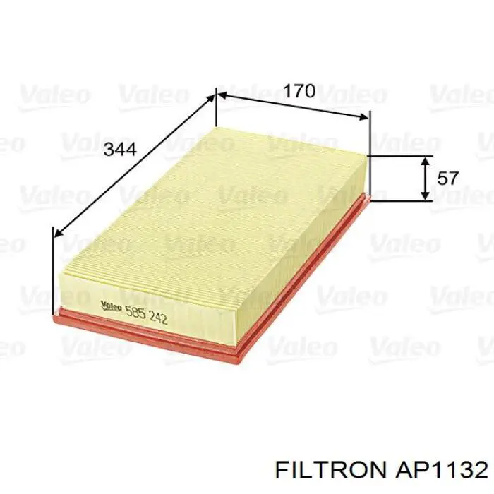 El filtro de aire Filtron AP1132 precio, desde 11,03 EUR