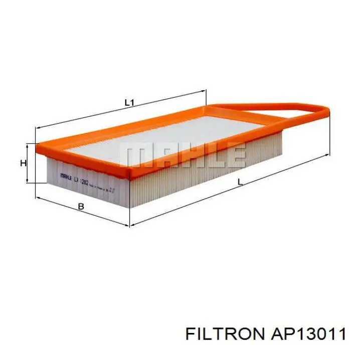 Filtro de aire Ford Fiesta JH, JD