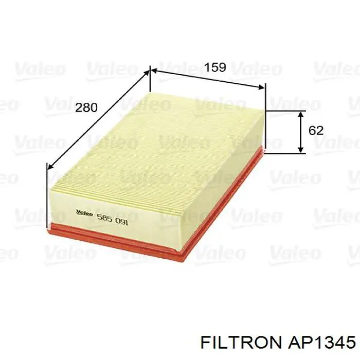 AP1345 Filtron filtro de aire