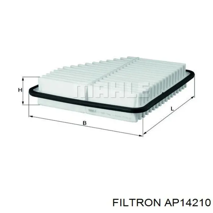 AP14210 Filtron Filtro de aire de motor