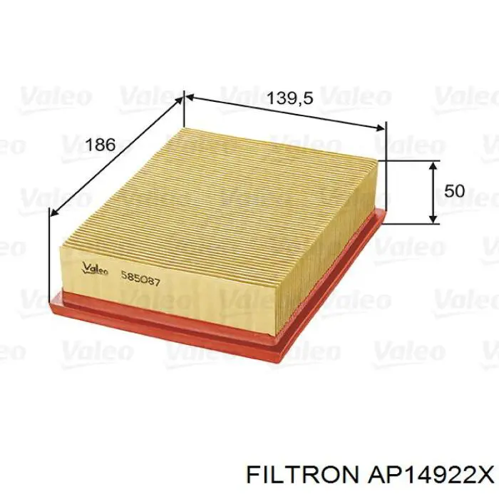 AP14922X Filtron filtro de aire