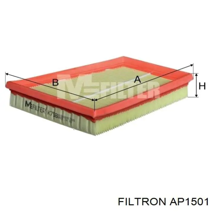 Filtro de aire AP1501 Filtron