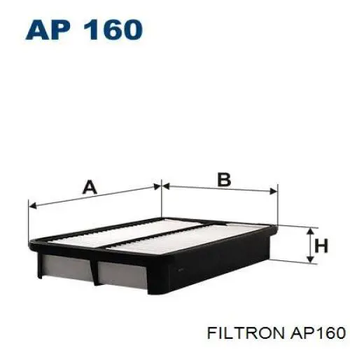 AP160 Filtron filtro de aire