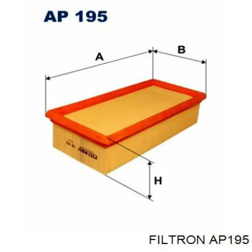 AP195 Filtron filtro de aire