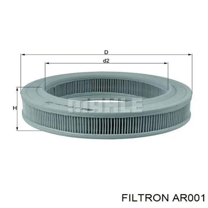 El filtro de aire Filtron AR001 precio, desde 5,66 EUR
