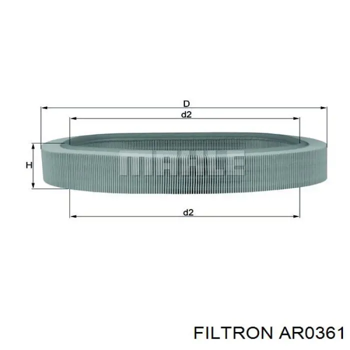AR0361 Filtron filtro de aire