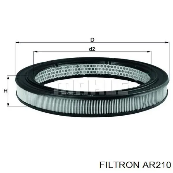 AR210 Filtron filtro de aire